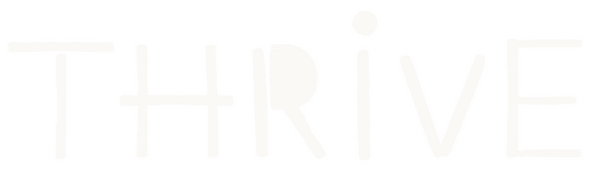 Thrive logo Thrive logo is just the word Thrive